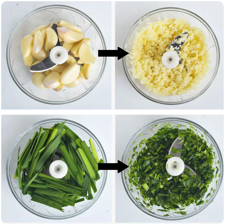 Pull-String Garlic Chopper